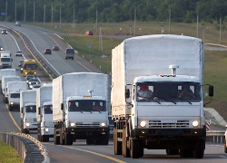 Третий «конвой Путина» будет состоять из 170 грузовиков
