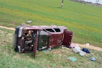 В ДТП в Могилевском районе попала семья с тремя детьми