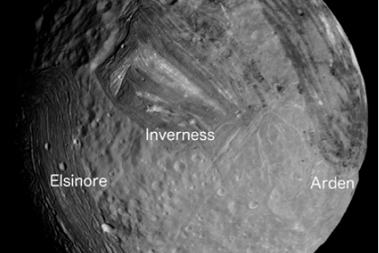 Венцы на луне Урана образовались из-за приливов