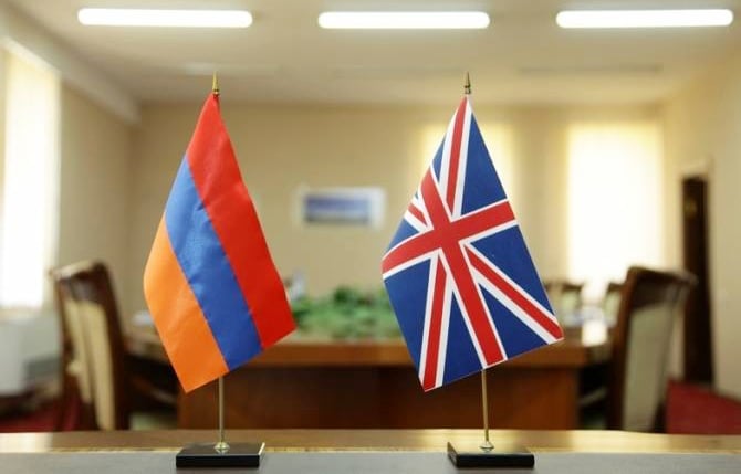 Армения и Британия договорились стать стратегическими партнерами