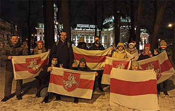 Белорусы Санкт-Петербурга 148 раз вышли на акцию солидарности с соотечественниками