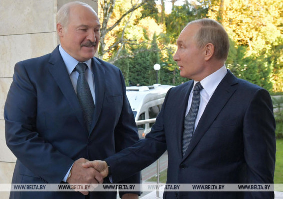 Лукашенко и Путин договорились о следующей встрече в Санкт-Петербурге