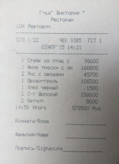 Партнера Азаренко поразил счет в минском ресторане