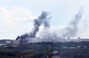 В Минске горела больница