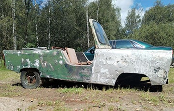 Беларусы нашли уникальный самодельный автомобиль