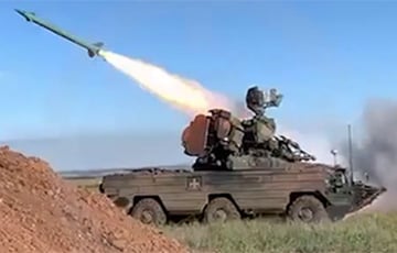 Украинские воины показали зрелищное попадание ракеты ЗРК «ОСА» в московитский БПЛА ZALA