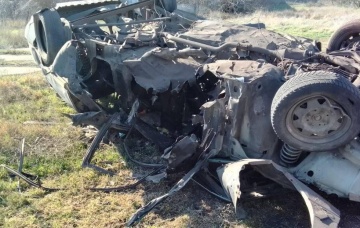 В оккупированном Скадовске взорвалась машина с двумя московитскими офицерами