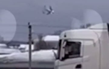 BILD: Московитский Ил-76 под Белгородом рухнул после взрыва в воздухе