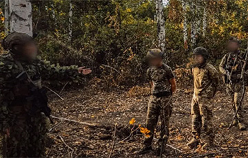 Бойцы полка им. Кастуся Калиновского взяли в плен московитских военных