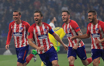 «Атлетико» выиграл у «Марселя» и стал победителем Лиги Европы