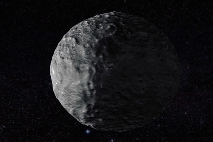 НАСА показало трехмерную анимацию Цереры