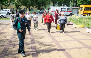 В беларусской деревне на границе с Украиной эвакуировали десятки жителей