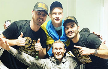 Милевский сделал чемпионское фото с партнерами-украинцами из брестского «Динамо»