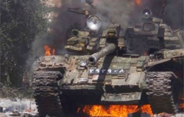На подступах к Старобельску уничтожены два российских танка и один БТР