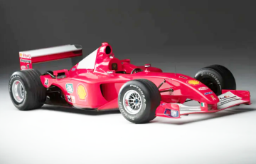 На аукцион выставили чемпионский Ferrari Михаэля Шумахера