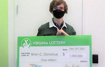 Американка подарила сыну лотерейный билет и сделала его миллионером