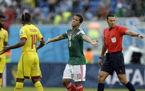 Мексика выиграла у Камеруна без двух незасчитанных голов
