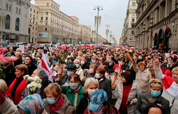 Как прошел марш пенсионеров в Минске