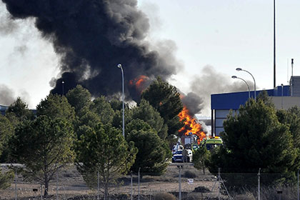 При падении истребителя на базе НАТО в Испании погибли десять человек