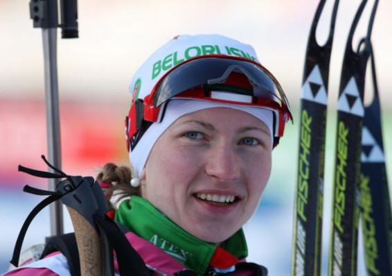 Домрачева заняла третье место в спринте на Кубке мира