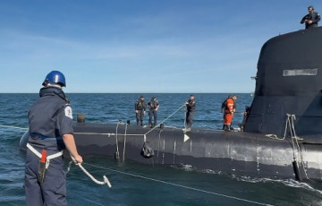 В Балтийском море британское судно спасло шведскую подлодку от нехватки кофе