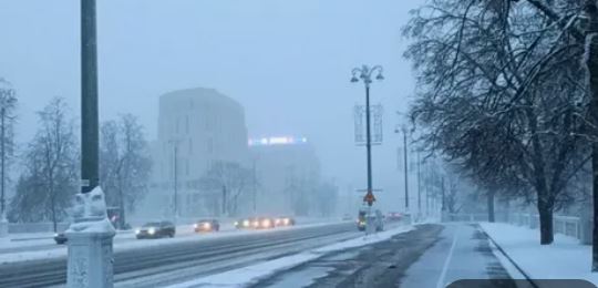 В Беларусь пришла зима: до минус 16 и гололед