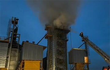 Под Витебском горел зерноочистительно-сушильный комплекс