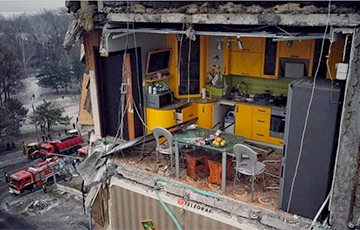 Осталась только кухня с яблоками: как выглядит квартира до и после удара РФ по дому в Днепре