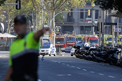 Задержаны двое подозреваемых в причастности к теракту в Барселоне