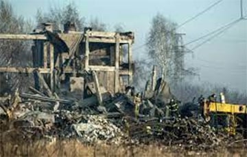 Появились спутниковые снимки разрушенной базы московитов в Макеевке