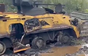 Бойцы ВСУ уничтожили из засады 10 московитов и БТР-82А