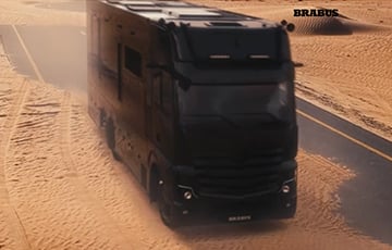 Передвижной дворец: презентован роскошный автодом Mercedes Brabus