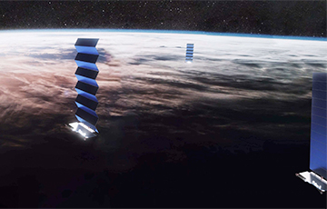 Над Беларусью начали летать спутники Илона Маска