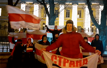 Белорусы Санкт-Петербурга 153 день выходят на акции солидарности