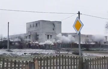 В Вороновском районе взорвали недострой