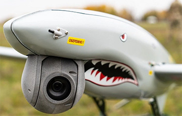 В Сеть попало первое видео боевого применения украинского дрона-разведчика