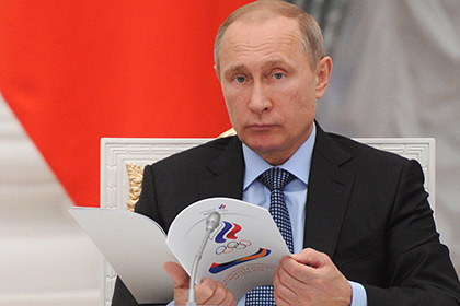 Путин пожурил телеканалы за освещение спортивных событий