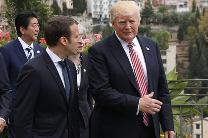 Макрон заявил об обещании Трампа подумать об участии США в Парижском соглашении