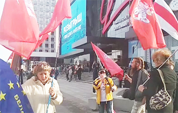 Празднуем День города вместе: акция «Европейской Беларуси» в центре Минска