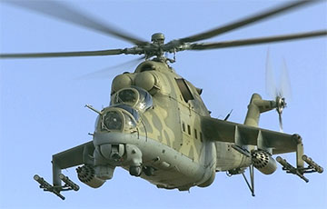 В 30 км от украинской границы заметили крупное скопление ударных вертолетов РФ