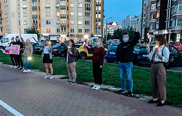 Жители Кунцевщины вышли на вечернюю акцию