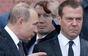 СМИ: В Московии усилился конфликт между Путиным и Медведевым