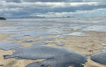 Пляжи московитских курортов на Черном море уничтожены мазутом на годы вперед