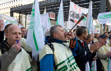 В Германии железнодорожники объявили пятидневную забастовку