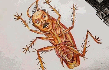 Таракана по имени Лукашенко скормят рептилиям