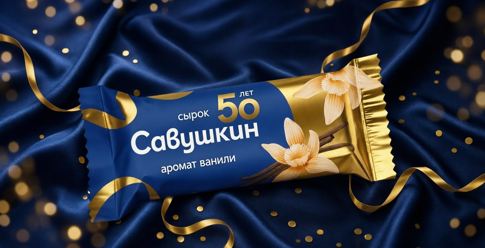 «Савушкин» к 50-летию выпустил сырки «Юбилейный» со вкусом детства