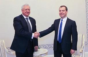 Мясникович  и Медведев обсудили нефтяные вопросы
