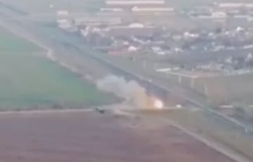 Украинский «Джавелин» уничтожил московитский танк Т-72 с расстояния 2300 метров: видеофакт