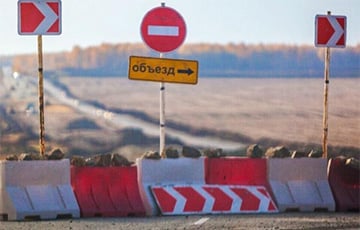 В Беларуси закрыли республиканскую трассу Р2