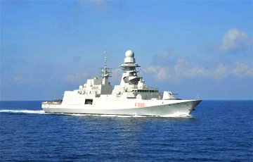 У границ Латвии заметили российский военный корабль
